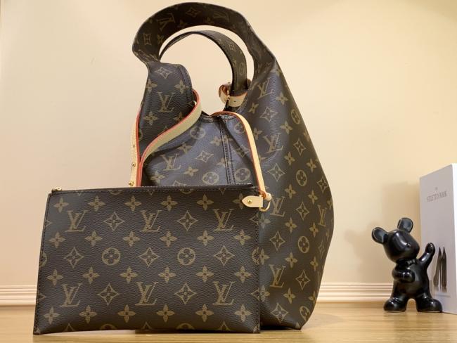 LV ATLANTIS M46817 Monogram帆布大号手袋