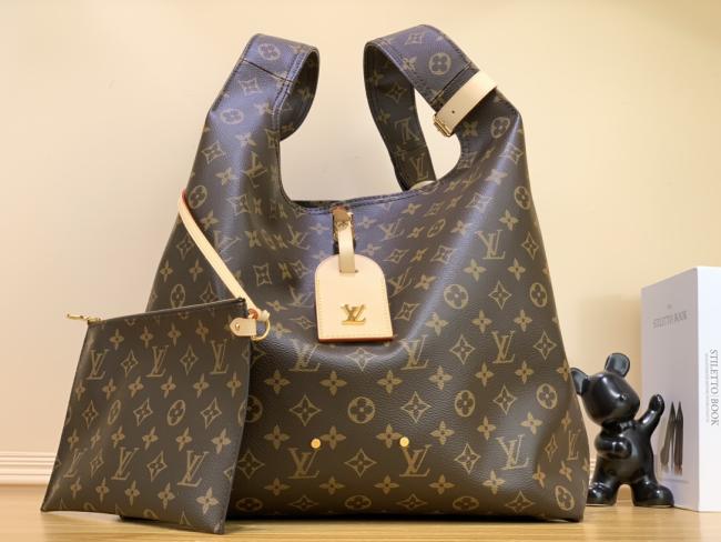 LV ATLANTIS M46817 Monogram帆布大号手袋