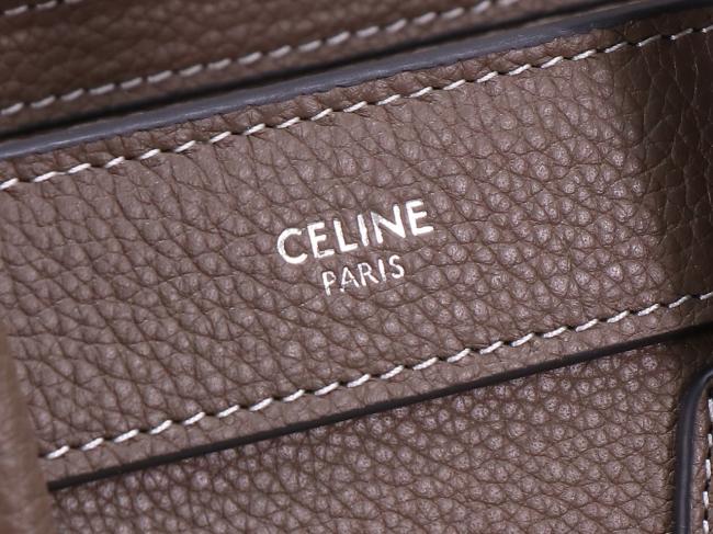 Celine Nano Luggage意大利进口小牛皮笑脸包，可爱又Q的风格